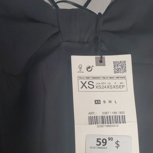 Zara Black Dress - Picture 8 of 8